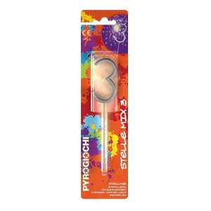 Number 3 Sparkler