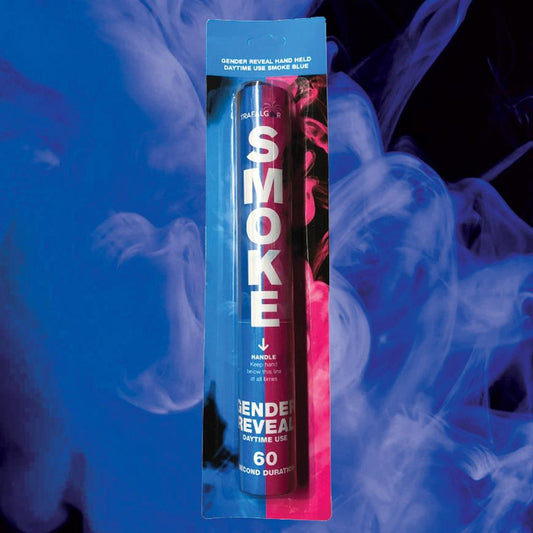 Daytime Coloured Gender Reveal Smoke - Blue