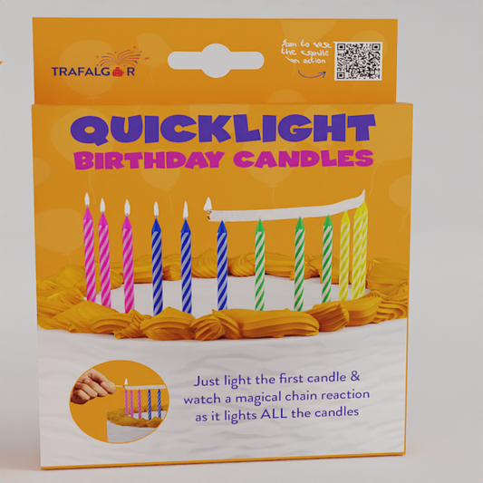 Quick Light Candles, Pack of 12.