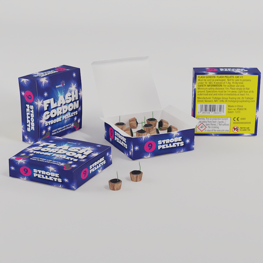 Flash Gordon Strobing Pellets | 9 pack