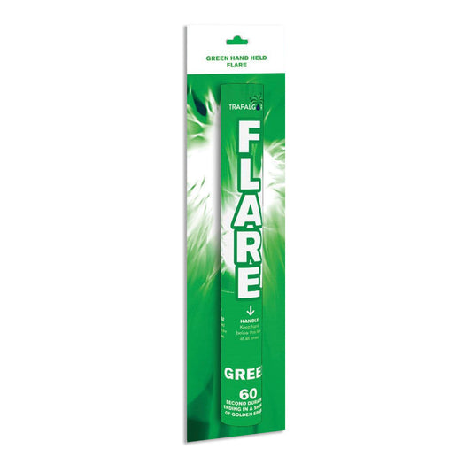 Handheld Coloured Fountain Flare - Green