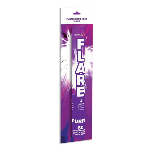 Handheld Coloured Fountain Flare - Purple