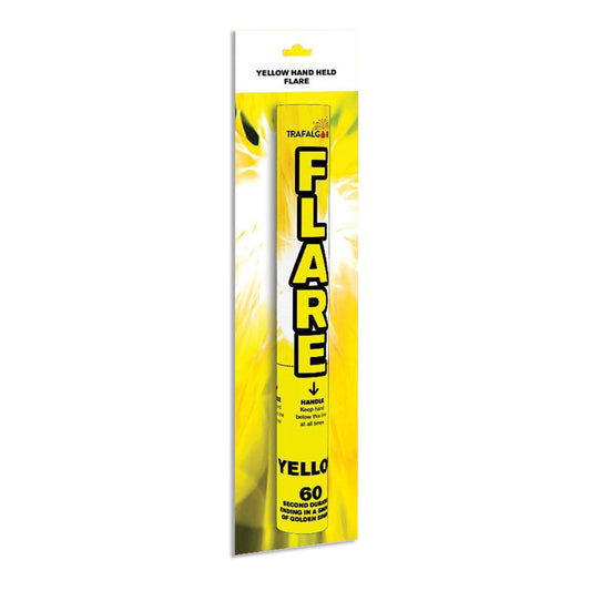 Handheld Coloured Fountain Flare - Yellow
