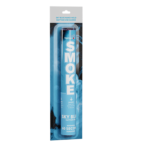 Handheld Daytime Coloured Smoke - Sky Blue